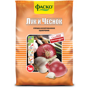 Удобр Лук и чеснок NPK (8-8-12)  1 кг (20)(Фаско)