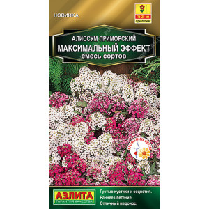 Алиссум Максимальный эффект, смесь сортов  Ц (0,05г)