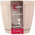 Горшок BARCELONA D270мм/9,6л (молочный шок.) IG623010047