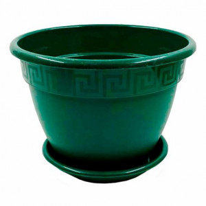Антик Ø 19см / 2,6л, малахит 5PLAST