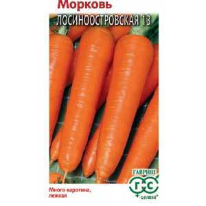 Морковь Лосиноостровская 13 серия Фермер, 25 г, Ц/п, Г