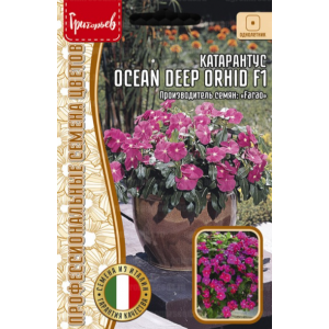 Катарантус Ocean Deep Orhid  5 шт.(Григорьев)