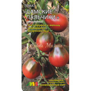 Томат Дамские Пальчики Шоколадный (Мязина)