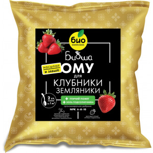 Удобр Клубника, земляника 1кг "БИОША" (Био-комплекс)