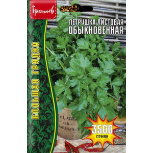 Петрушка листовая Обыкновенная Большая грядка 3500 шт (Ред.сем)