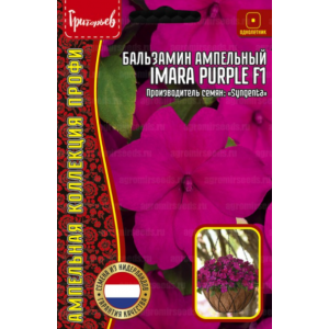 Бальзамин Imara Purple F1 ампельный 5шт (Григорьев)