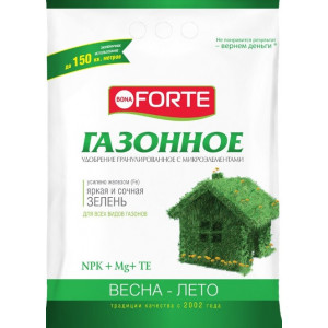 Удобр Газонное (весна) 4,5кг BONA FORTE