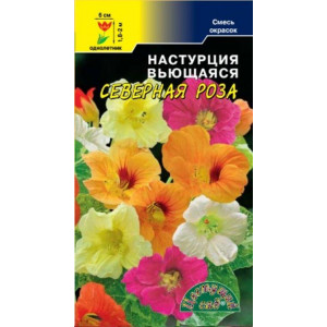 Настурция Северная роза смесь вьющаяся (ЦВ) 