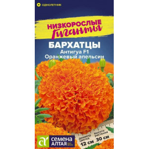 Бархатцы Антигуа Оранжевый апельсин /Сем Алт/цп 5 шт. 