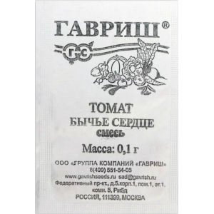Томат Бычье сердце, смесь 0,05 г б/п (ГАВ)