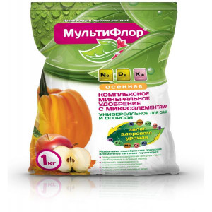 Удобр Мультифлор Осеннее 1кг 