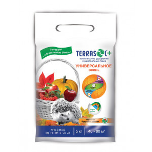 Удобр Террасол TerraSol Осеннее NPK (5-15-35) 5кг. Фаско